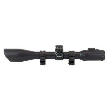 UTG 4-16X44 30MM SCOPE, AO, 36-COLOR MIL-DOT, W/ RINGS UTG 4-16X44 30MM SCOPE, AO, 36-COLOR MIL-DOT, W/ RINGS