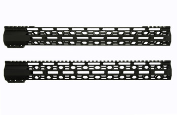 HONTAC® 17" Slim MLOK Handguard Free Float Honeycomb  (MADE IN USA) AR15 223 5.56 - Clamp on style HONTAC® 17" Slim MLOK Handguard Free Float Honeycomb  (MADE IN USA) AR15 223 5.56 - Clamp on style