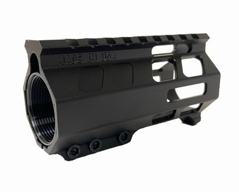 4.2" Mlok Handguard Free Float w/ built in hand-stop AR15 223 (MADE IN USA)