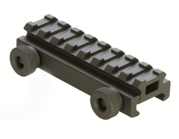 1/2" RISER  WEAVER PICATINNY Scope Mount  | Cerakote color Option | FDE OD GREEN RED PINK GOLD BLUE WHITE BURNT BRONZE GREY