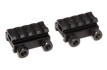 2x 1/2" RISER 4-Slot Riser WEAVER PICATINNY Scope Mount | Cerakote color Option | FDE OD GREEN RED PINK GOLD BLUE WHITE BURNT BRONZE GREY 2x 1/2" RISER 4-Slot Riser WEAVER PICATINNY Scope Mount | Cerakote color Option | FDE OD GREEN RED PINK GOLD BLUE WHITE BURNT BRONZE GREY