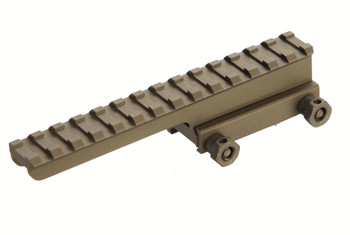 1" 14 Slot Riser Rifle Scope Mount Flat Top | Cerakote color Option | FDE OD GREEN RED PINK GOLD BLUE WHITE BURNT BRONZE 1" 14 Slot Riser Rifle Scope Mount Flat Top | Cerakote color Option | FDE OD GREEN RED PINK GOLD BLUE WHITE BURNT BRONZE