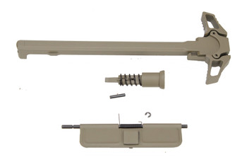Ambi Charging Handle, Forward Assist and Dust cover AR15 223 5.56 | Cerakote color Option | FDE OD GREEN RED PINK GOLD BLUE WHITE BURNT BRONZE Ambi Charging Handle, Forward Assist and Dust cover AR15 223 5.56 | Cerakote color Option | FDE OD GREEN RED PINK GOLD BLUE WHITE BURNT BRONZE