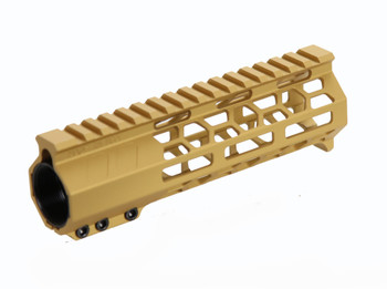 HonTac 7" MLOK Handguard Honeycomb built in hand-stop Cerakote color Option | (MADE IN USA - FDE OD GREEN RED PINK GOLD BLUE WHITE BURNT BRONZE HonTac 7" MLOK Handguard Honeycomb built in hand-stop Cerakote color Option | (MADE IN USA - FDE OD GREEN RED PINK GOLD BLUE WHITE BURNT BRONZE