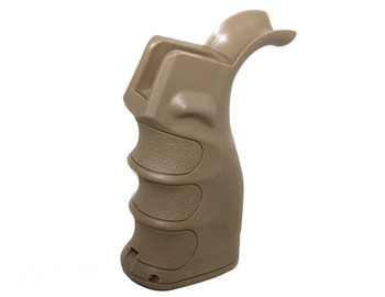 beavertail Pistol Grip w/Finger Grooves Storage Compartment  | Cerakote color Option | FDE OD GREEN RED PINK GOLD BLUE WHITE BURNT BRONZE