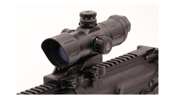 UTG 6" ITA RED/GREEN CQB T-DOT SIGHT WITH OFFSET QD MOUNT