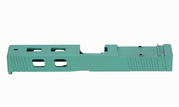 Aftermarket Slide Fits Glock 17 Gen 3 Slide 9mm RMR cut out Cerakote CERAKOTE ROBIN’S EGG BLUE U.S Made