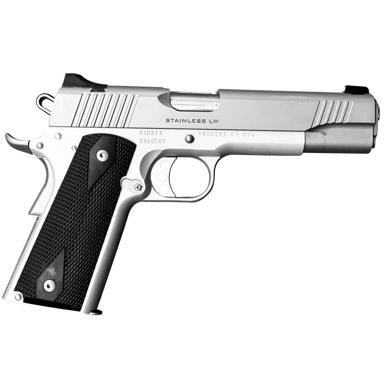Kimber Stainless LW 1911 45 ACP, 5