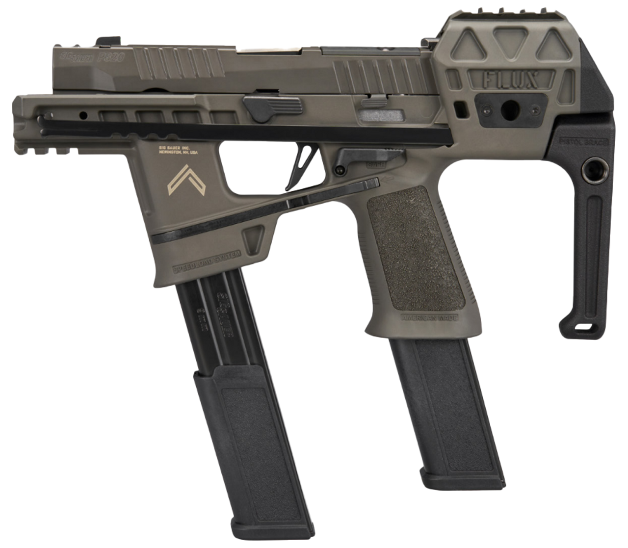 Sig Sauer P320 Flux 9mm, 3.9" Barrel, Legion Cerakote, Stabilizing