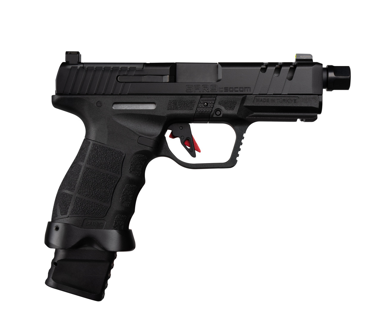 SAR USA SAR9 SOCOM 9mm, 4.5