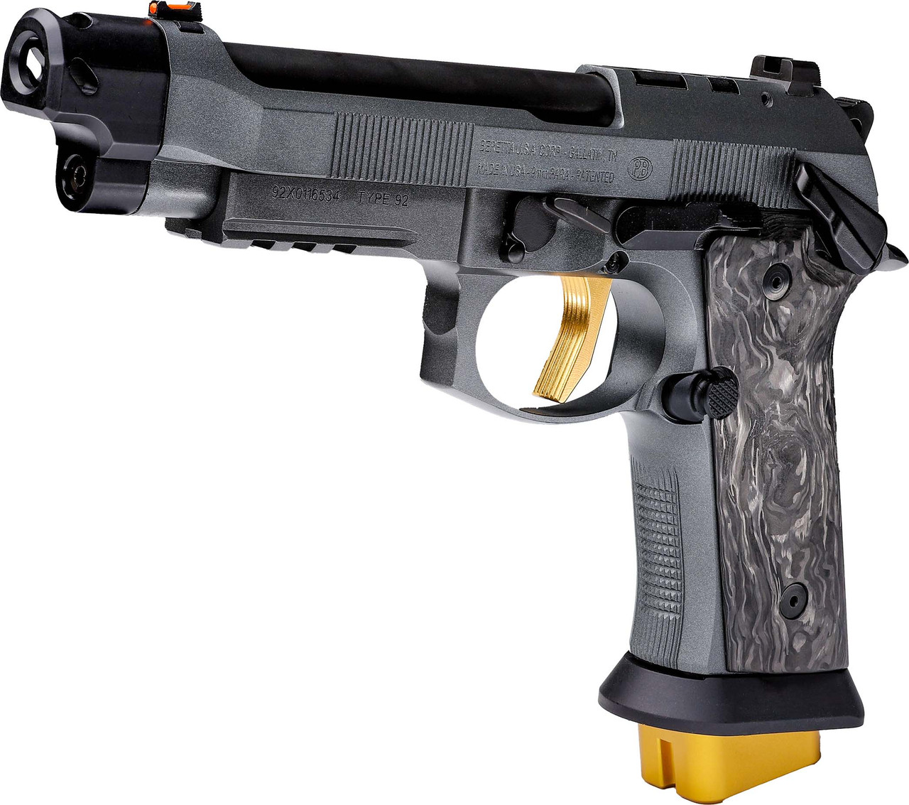 Beretta 92XI Corsa 9mm, 5.1