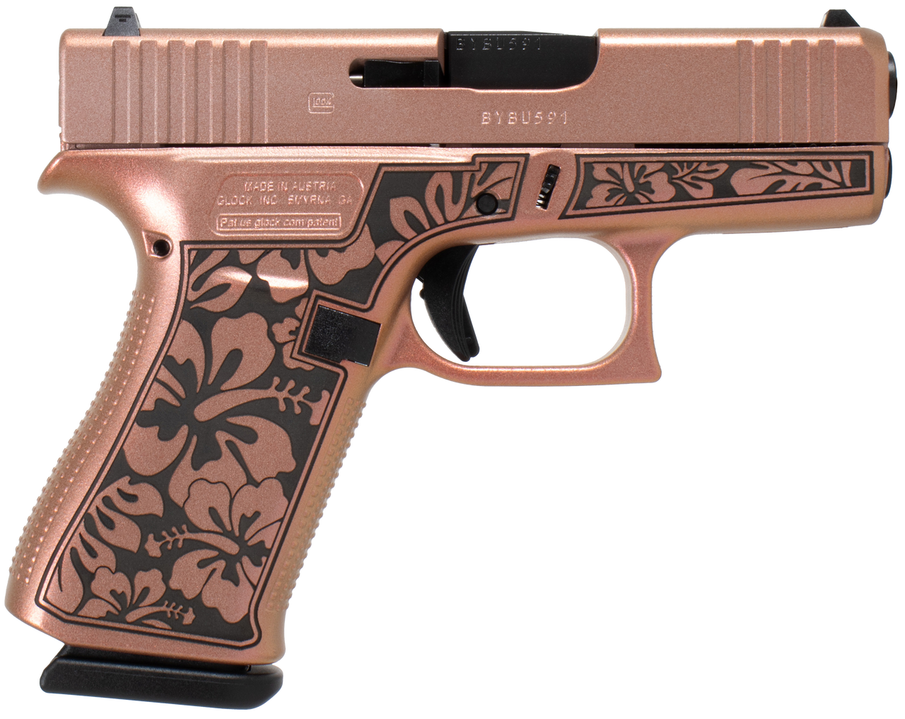 Glock G43 Gen 3 9mm, 3.41