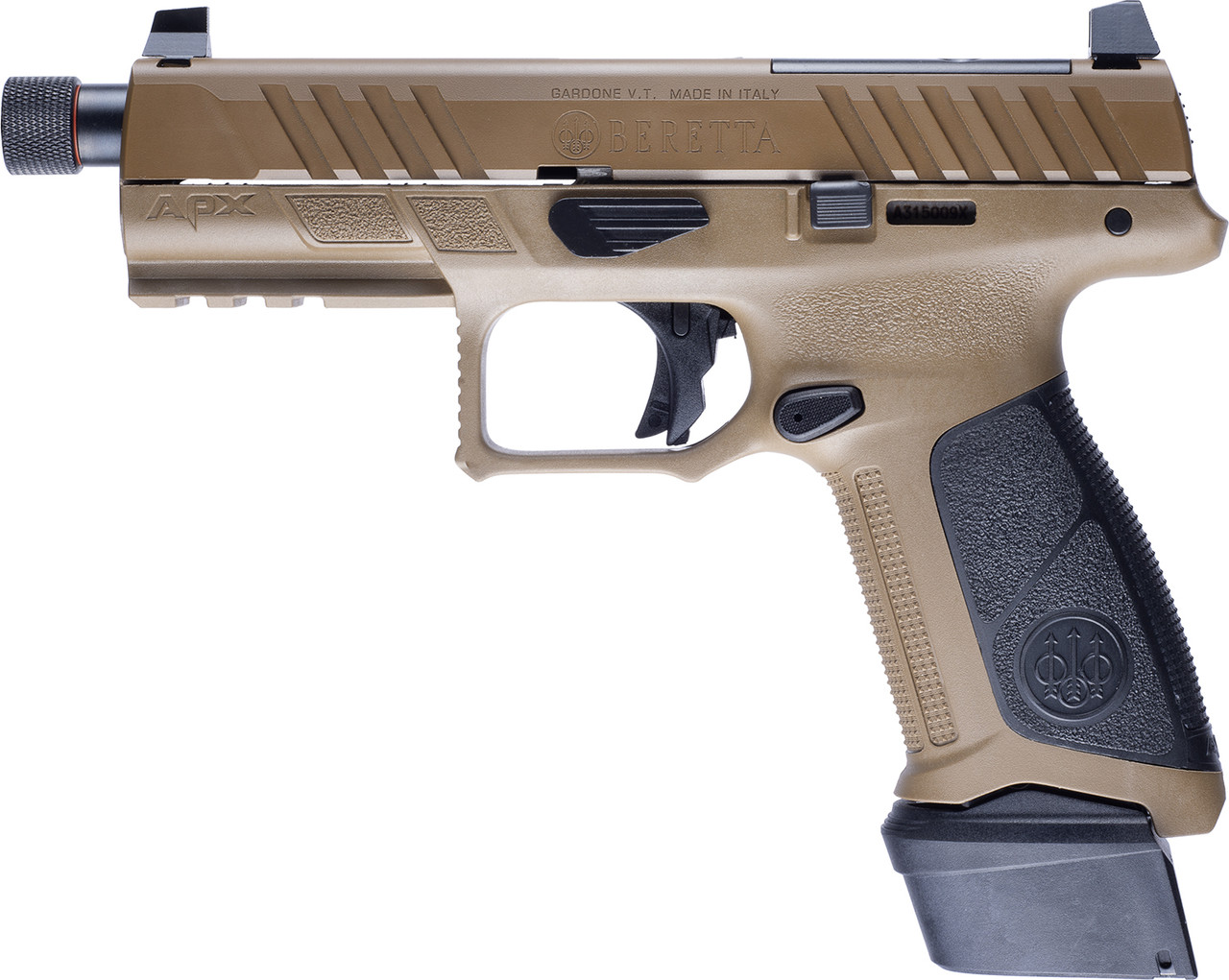 Beretta APX A1 Tactical 9mm, 4.8