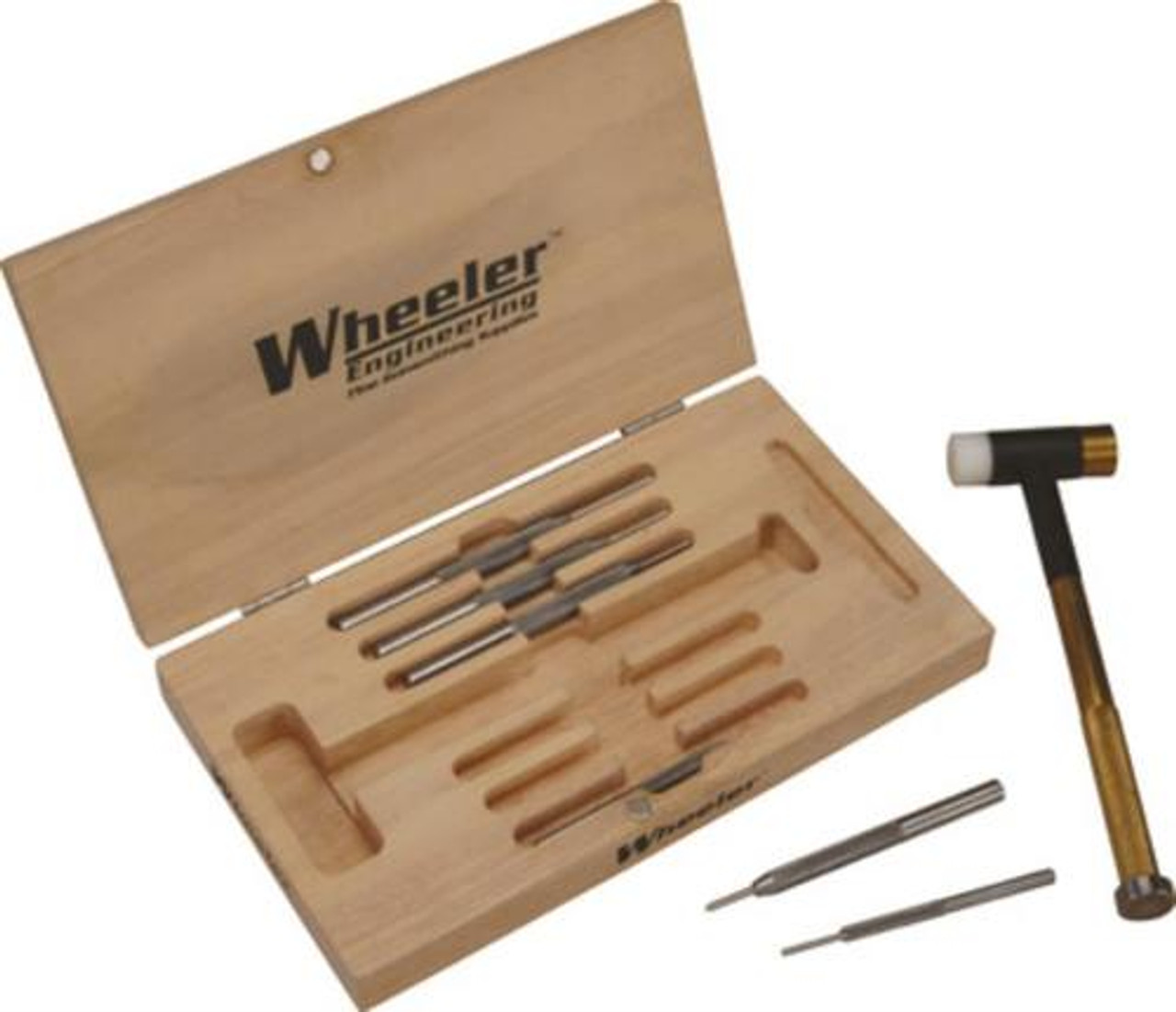 Wheeler 951900 Hammer and Punch 15 Pc Set Reloading Kit Universal All