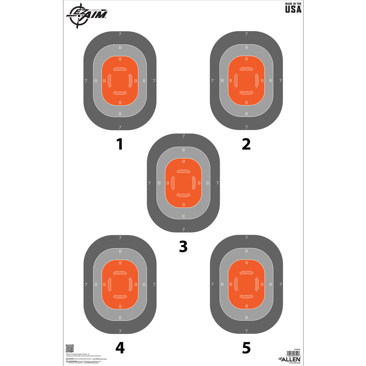 Allen EZ AIM Paper Targets