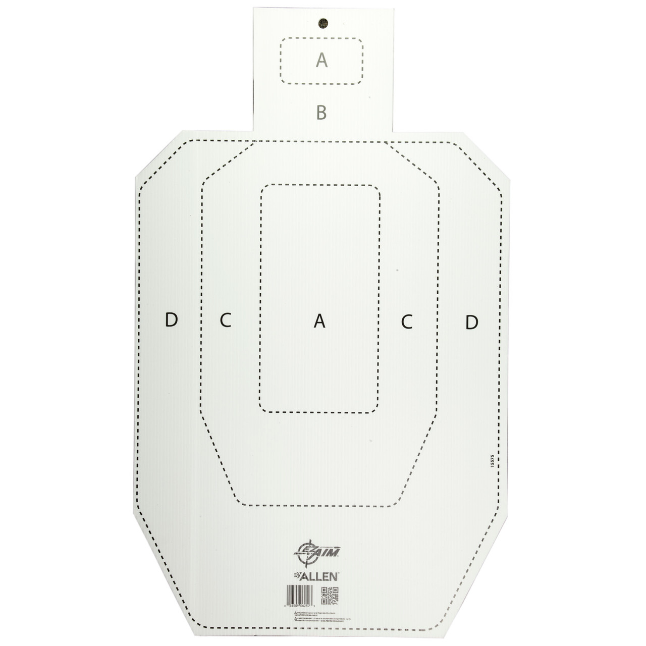 EZ Aim IPSC Silhouette Paper Target - Thumbnail 3