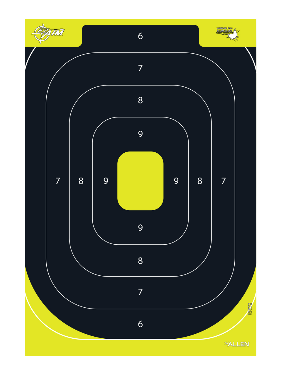EZ Aim IPSC Silhouette Paper Target
