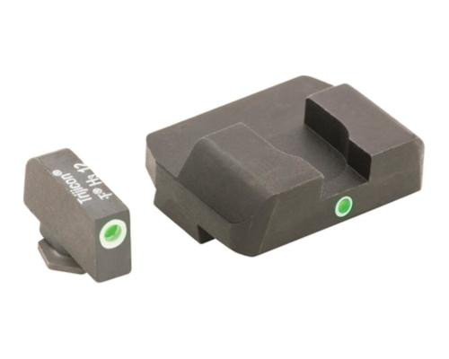 AmeriGlo I-DOT Night Sights For Glock Pistols - Green/Orange Tritium Sights GL-201