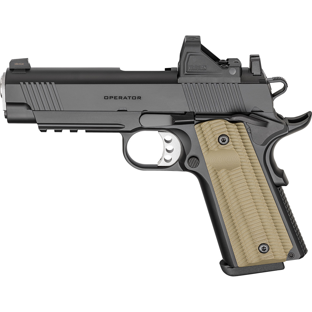 Springfield Operator AOS Optic Package 1911 Commander Size, 9mm