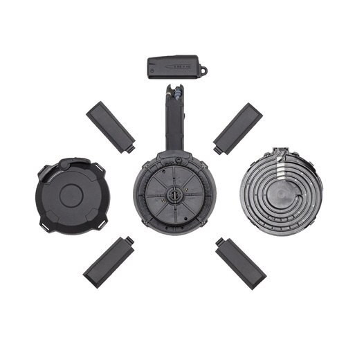 Magpul D-60 AR-15/M4 223/5.56mm Drum Magazine, Black, 60rd