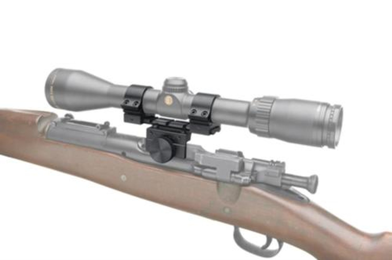 M1 GARAND SCOPE MOUNT WITH B-SQUARE SCOPE RINGS !!!!! 