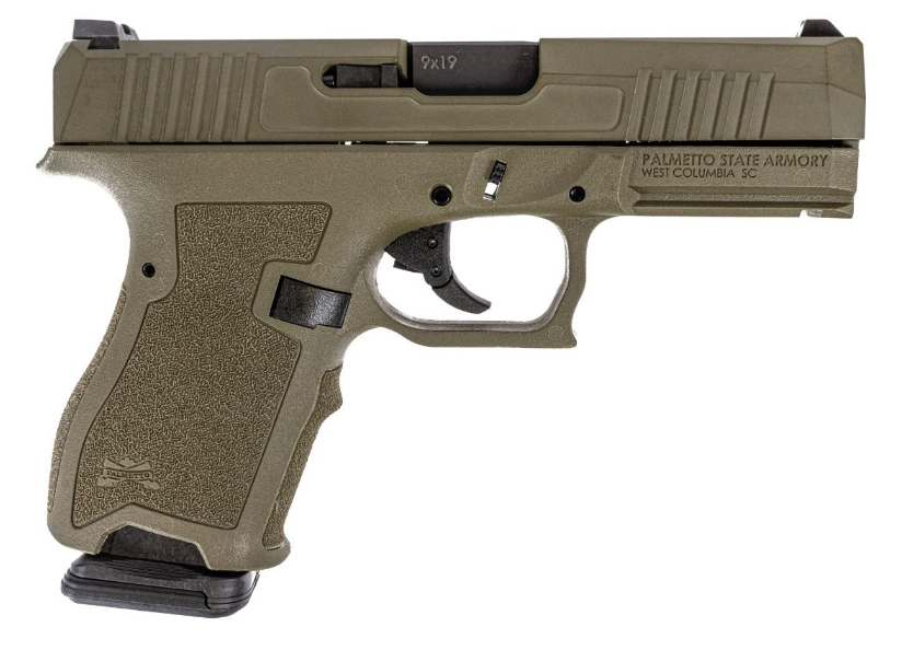 PSA Dagger Compact 9mm, Extreme Carry Cuts, Sniper Green, 15rd