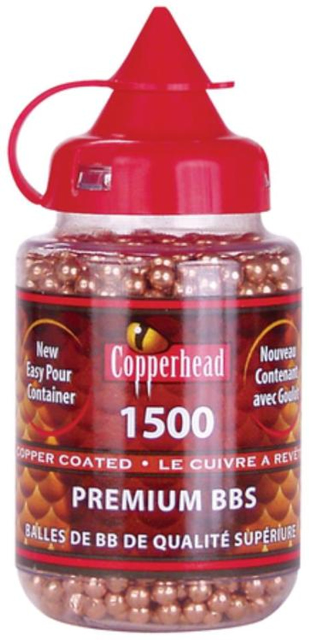  Crosman Copperhead 4.5mm Copper-Coated BBs (1500