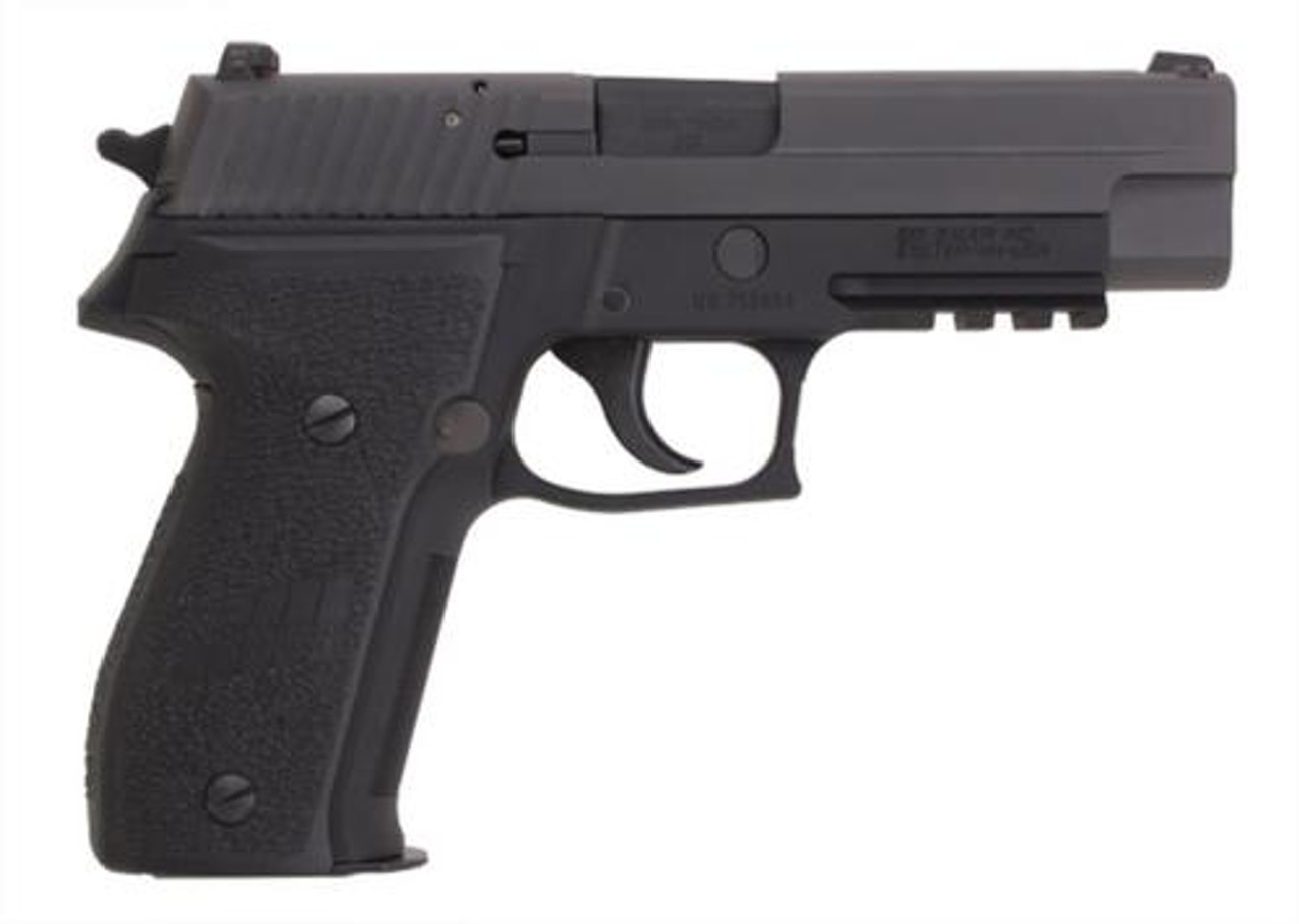 Sig P226 9MM 4.4In Mk25 Black Da/Sa Siglite Polymer Grip (2) 10Rd