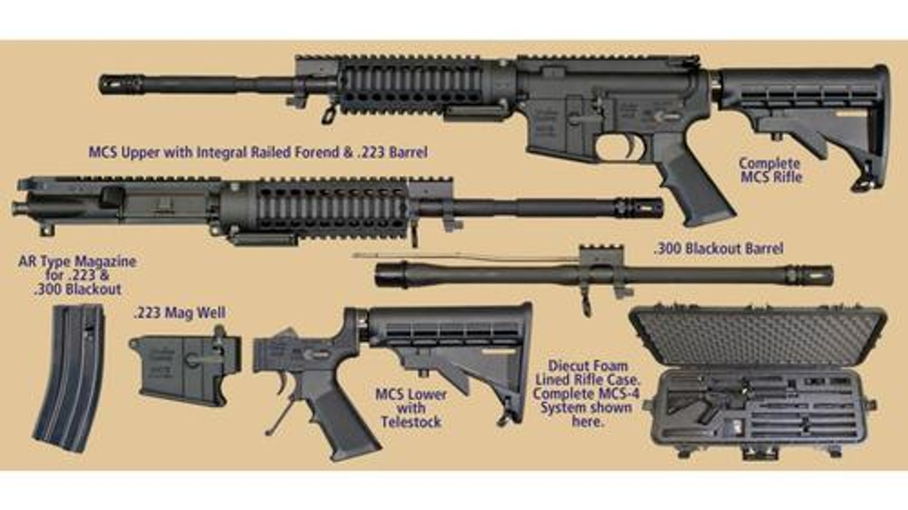 Windham Ar 15 Multi Caliber Kit 5 56 300 Blackout 16 Barrel 30 Rd Mag With Case Impact Guns