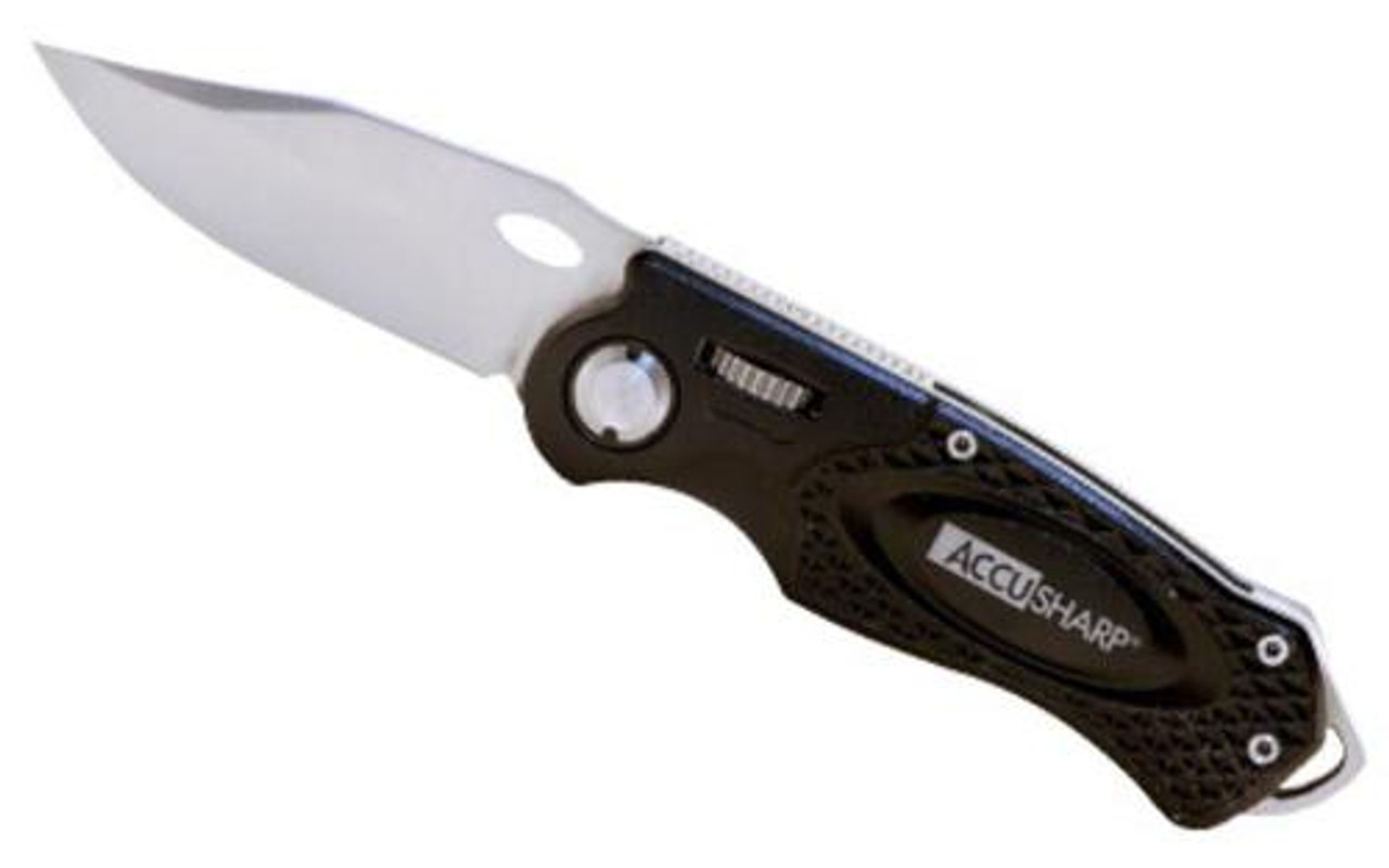 Accusharp Folding Sports Knife, Camo