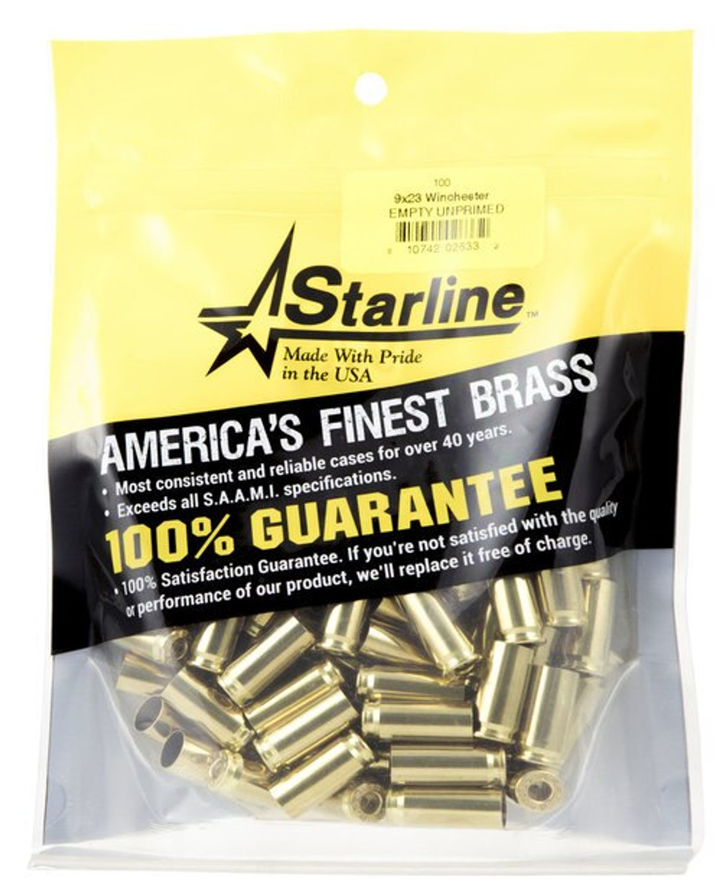 Starline Brass - 9mm, Cartridge Cases, Shooting Stuff