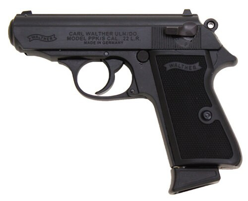 Walther PPK/S .22 L.R. Black 3.35