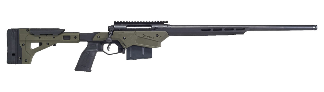 Savage 110 Elite Precision, 300 Win Mag, 30 Stainless Steel Barrel, Gray  MDT Chassis, 5Rd, - Impact Guns