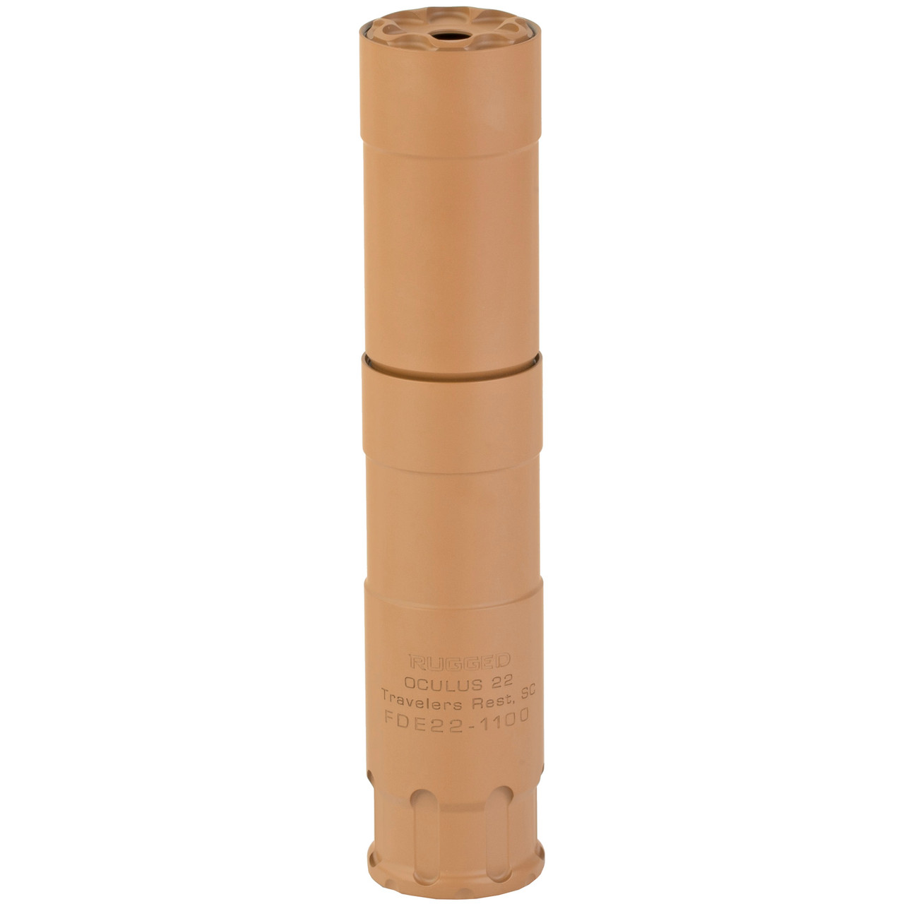 Rugged Oculus 22 Suppressor, ADAPT Technology, .22 LR to 5.7x28mm