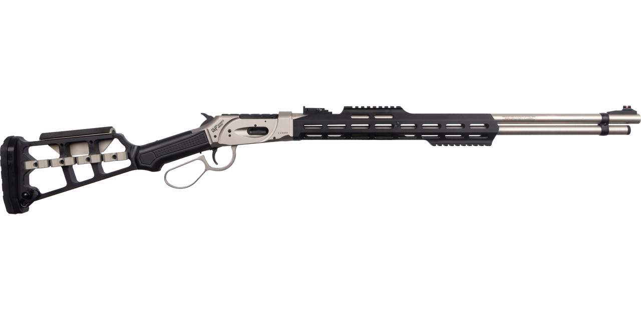 Gforce Arms LVR410 .410 Ga, 2.5 Chamber, 24 Barrel, Stainless Steel Rec.,  9rd - Impact Guns