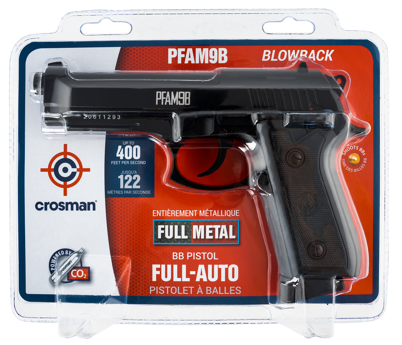 Crosman Full Auto R1 (BB), Powered by CO2