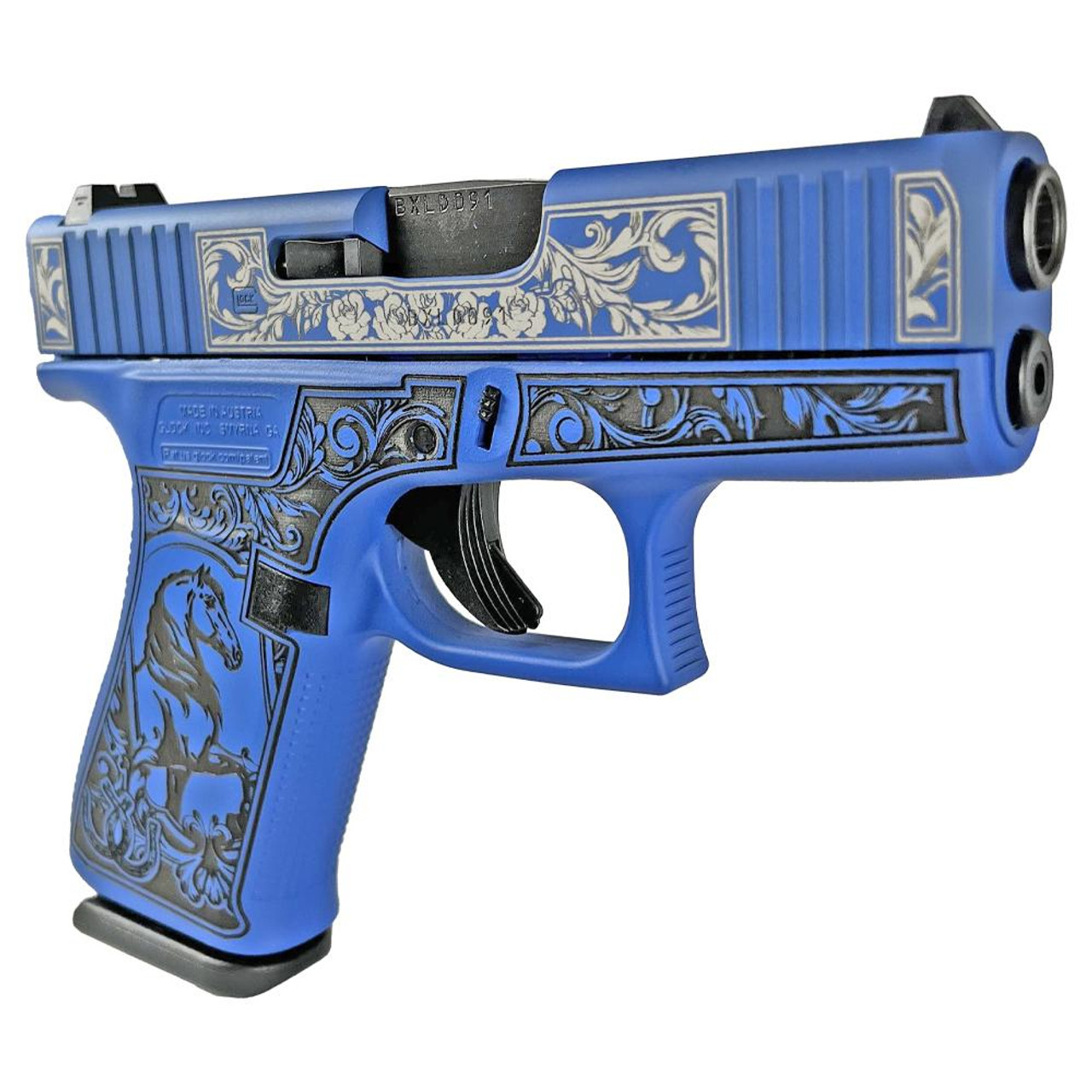 glock 9mm compact blue