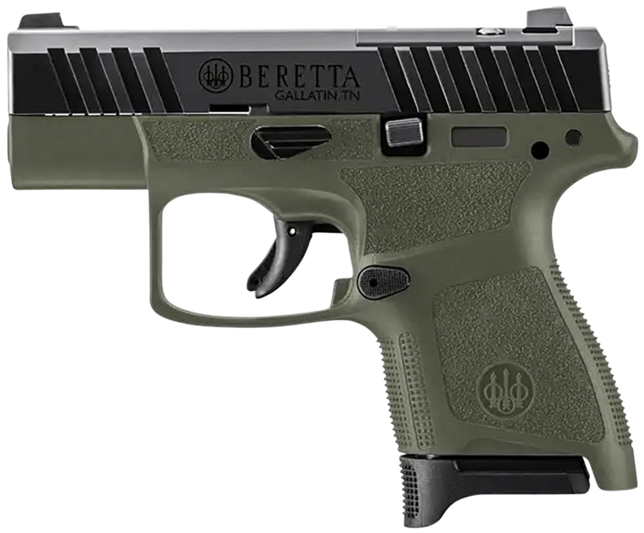 A1　8rd　Carry　APX　Beretta　Guns　Barrel,　OD　Green,　9mm,　Ready,　Impact　3