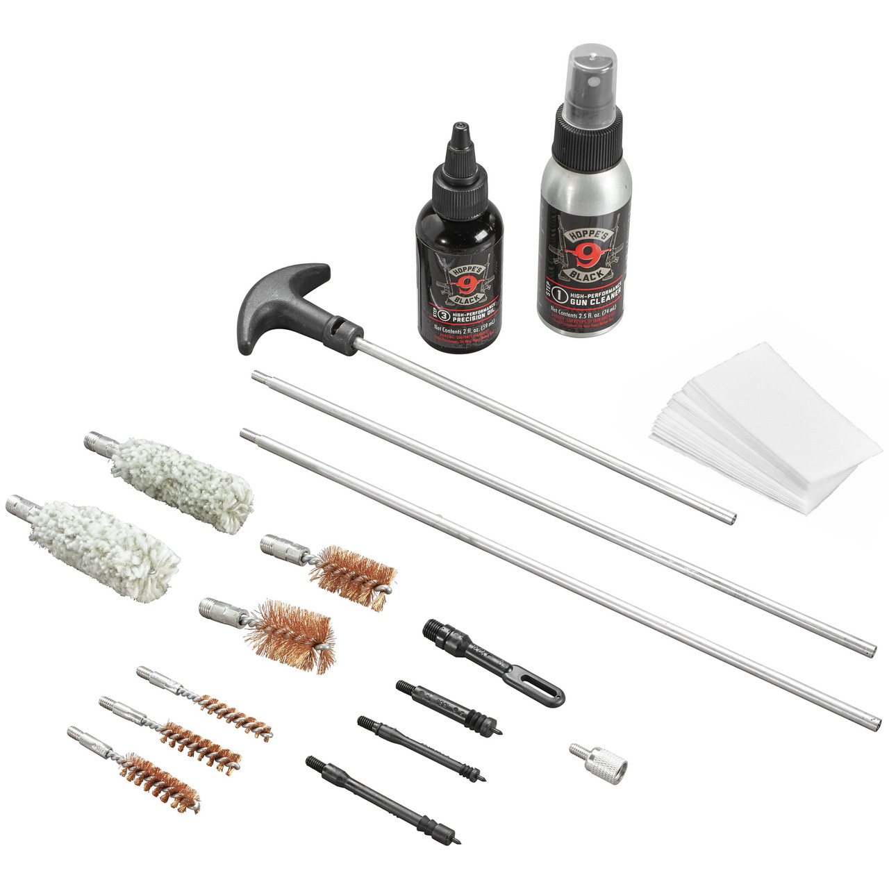 Hoppe's Black Gun Cleaning Kit, Clam Pack, Includes Solvent and Oil