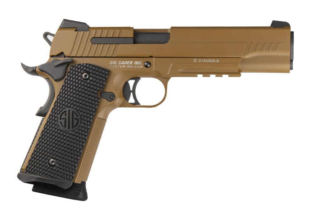 Sig Sauer 1911 Emperor Scorpion Airgun 4.5mm BB, Flat Dark Earth