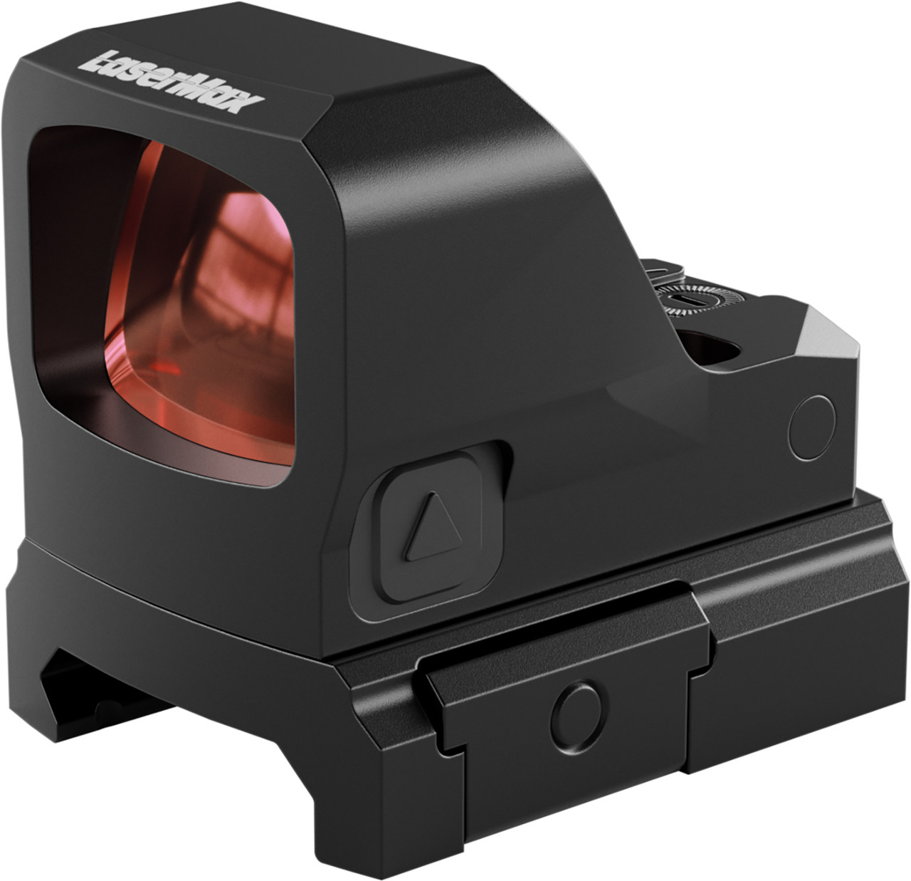 LaserMax Micro Red Dot, 1x, 4 MOA Red Dot Reticle, Black - Impact Guns