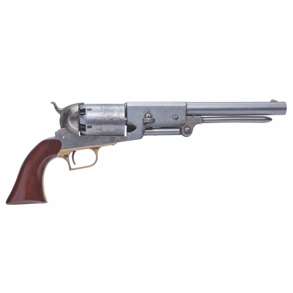Cimarron 1847 Walker Dragoon U.S. Model 44 Cal, Stainless Steel