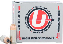 Underwood 9mm Luger, 124 Grains, 20rd/Box
