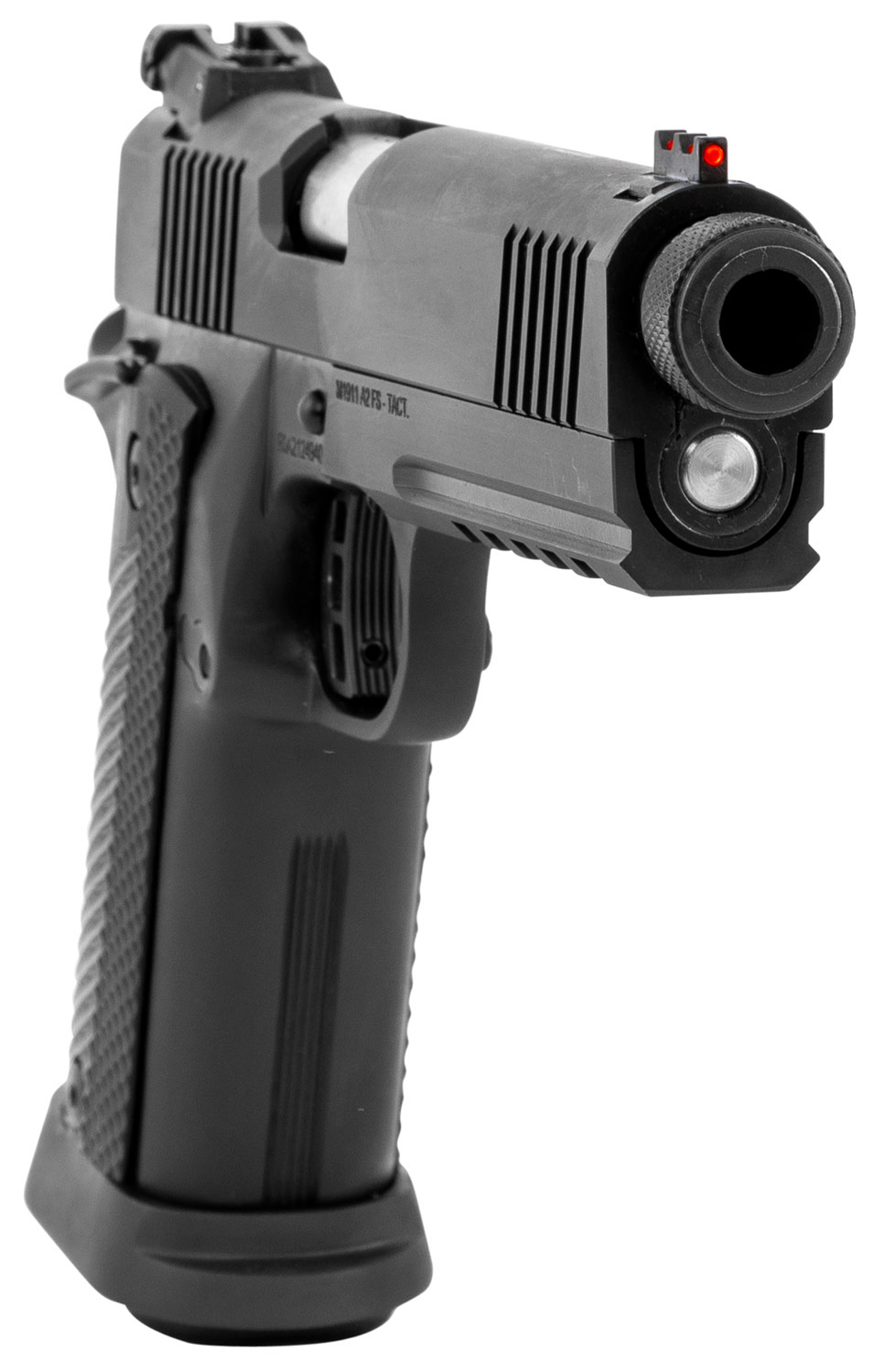 Rock Island Armory 1911 Tac Ultra 10mm 55 Threaded Barrel Fiber Optic Black 16rd Impact Guns 8364