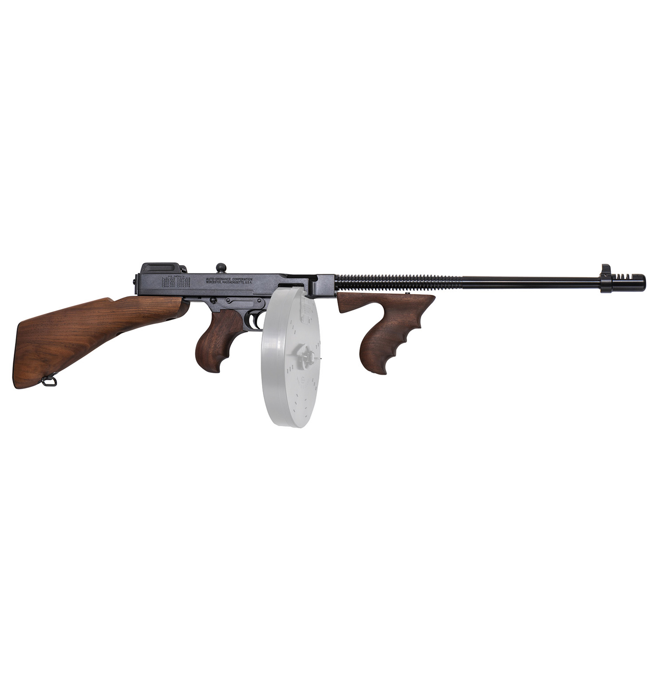 Thompson 1927A-1 Deluxe Semi-Auto 45 ACP, 16.5" Barrel, Comp, Blued