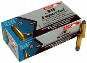 Aguila .38 Special 130 gr, Full Metal Jacket 50rd Box