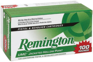 Remington UMC .357 Magnum 125gr, Semi-Jacketed Hollow Point 100rd/Box