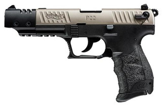 Walther P22 .22 L.R. CA Target Nickel 10 Round, 2 Mags