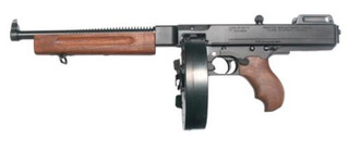 Auto Ordnance Thompson 1927A-1 Deluxe Light Weight 45 ACP, 10.5" Barrel, Blue Finish, 100rd Drum