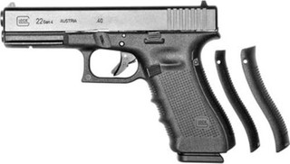 Glock 22 Gen4, Striker Fired, Full Size, 40S&W, 4.49" Barrel, Polymer Frame, Matte Finish, Fixed Sights, 10Rd, 3 Magazines